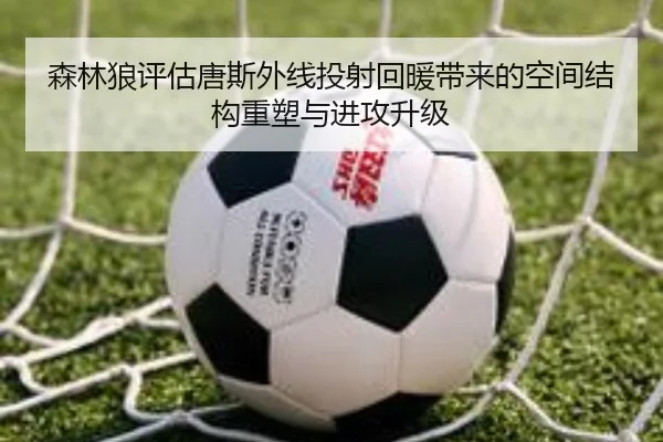 森林狼评估唐斯外线投射回暖带来的空间结构重塑与进攻升级